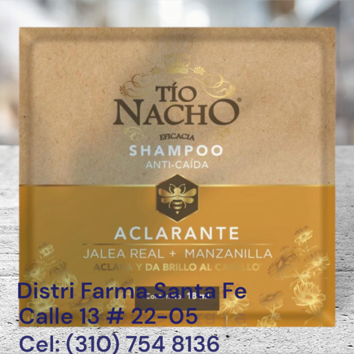 SHAMPOO TIO NACHO X 10 SOBRES
