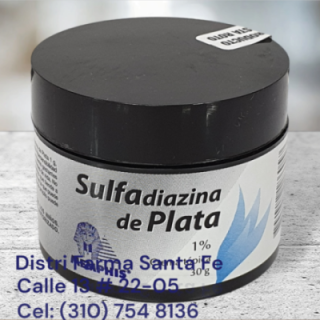 SULFADIAZINA DE PLATA  X 30GR (PEQUEÑA)