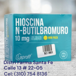 HIOSCINA LAPROFF 10MG X 300 TALBETAS (GRANDE)