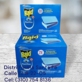 RAID REPUESTO X 84 PASTILLAS