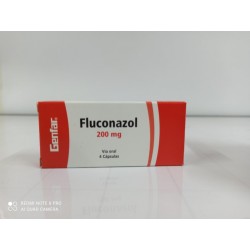 FLUCONAZOL GENFAR 200MG X 4TAB