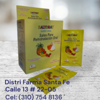 SALYDRAT X 25 SOBRES 20.6G (SUERO ORAL)