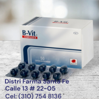 B-VIT COMPLEJO B CAJA X  50 CAPSULAS