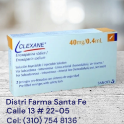 ENOXAPARIN 40MLG AMPOLLA INYECTABLE