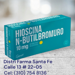 HIOSCINA LAPROFF 10MG X 20 TABLETAS