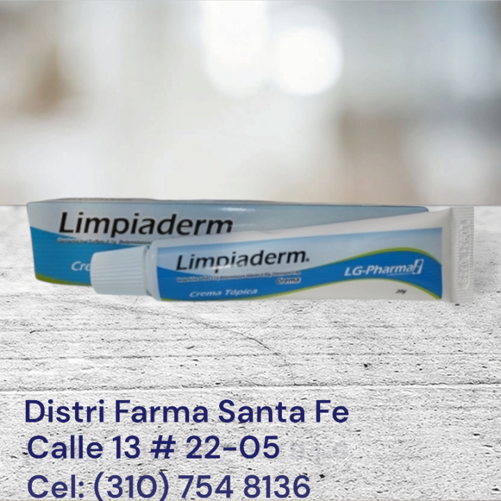LIMPIADERM CREMA TOPICA X 20GR