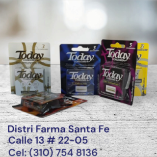 PRESERVATIVO TODAY X 3 UNIDADES