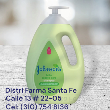SHAMPOO JOHNSONS X 1000ML