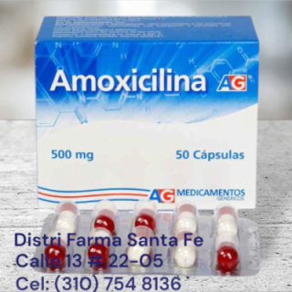 AMOXICILINA AG 500MG X 50 CAPSULAS