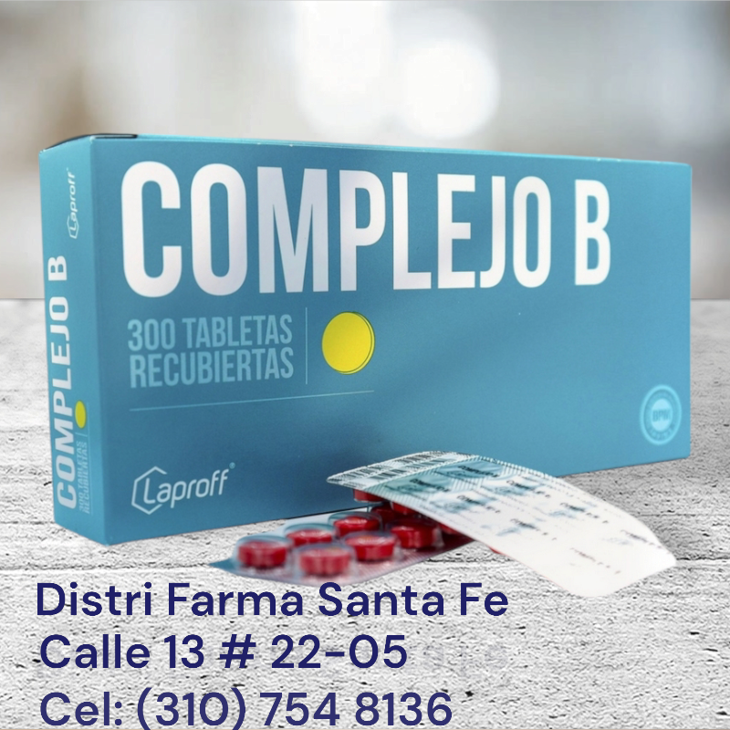 COMPLEJO B LAPROFF X 300 TABLETAS