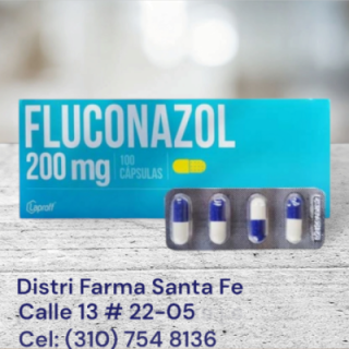 FLUCONAZOL DE LAPROFF 200MGX 100 CAPSULAS (GRANDE)