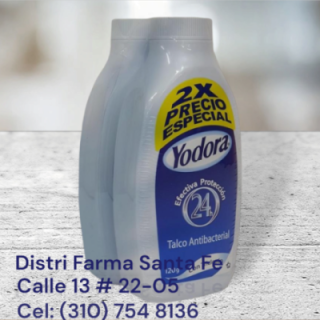 TALCO YODORA X 120GR (TQ)