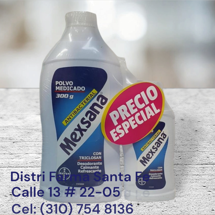 TALCO MEXSANA X 300 + OFERTA (IVA)