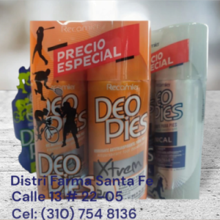 DEO PIES ANTIBACTERIAL X 260M (IVA)