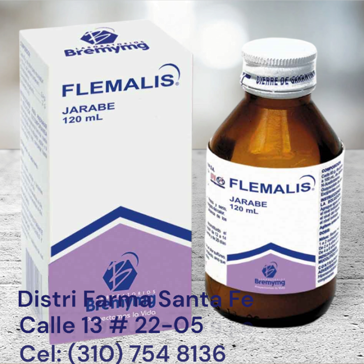 FLEMALIS JARABE X 120ML (N-ACETIL CISTEINA)