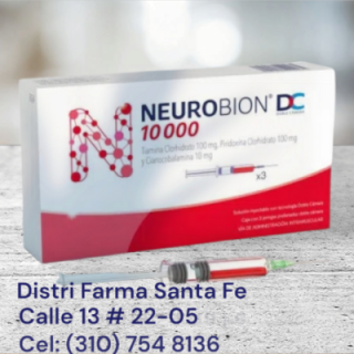 NEUROBION 10.000 X 3 AMPOLLAS (PRELLENADAS)