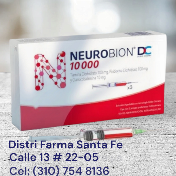 NEUROBION 10.000 X 3 AMPOLLAS (PRELLENADAS)