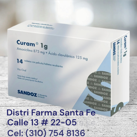 ATAK 1GR X 14 TABLETAS (AMOXICILINA+CLAVULANATO)