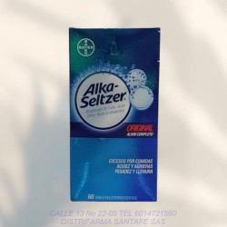 Alka Seltzer X 60 Tabletas