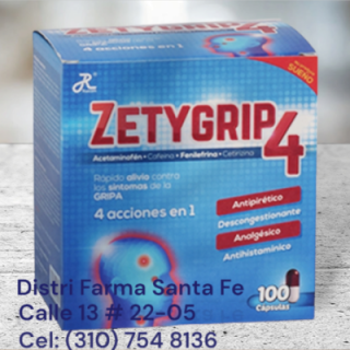 ZETYGRIP X 100 CAPSULAS