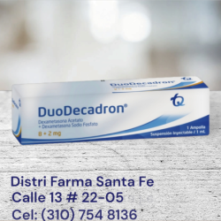 DUO DECADRON X 1 AMPOLLA X 2ML 16MG(DEXAMETASONA)