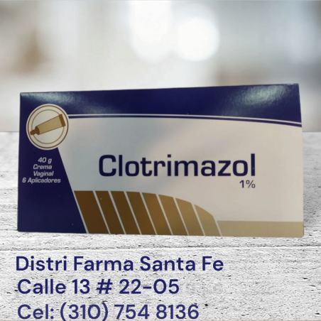 CLOTRIMAZOL CREMA VAGINAL 1% COASPHARMA 40GR