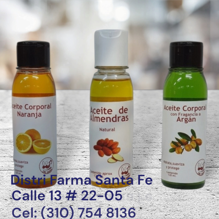 ACEITE DE ALMENDRAS, CO, NAR, ARG, X 120ML (IVA)