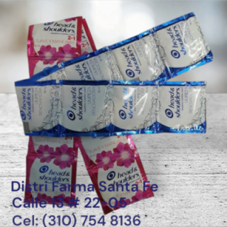 SHAMPOO H&S TIRA X 12 SOBRES (IVA)