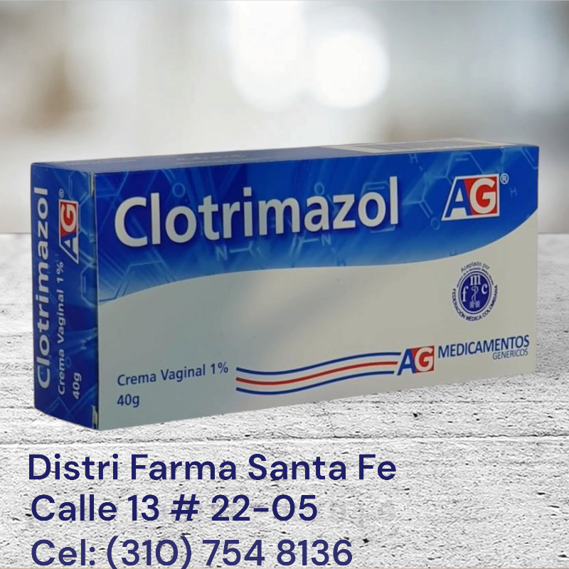CLOTRIMAZOL VAGINAL AG 1% X 40GR