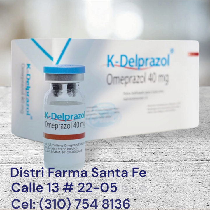 K-DELPRAZOL X 1 AMPOLLA (OMEPRAZOL 40MG)