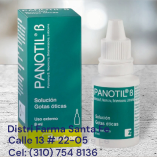 PANOTIL BETA 8 ML. GOTAS OTICA