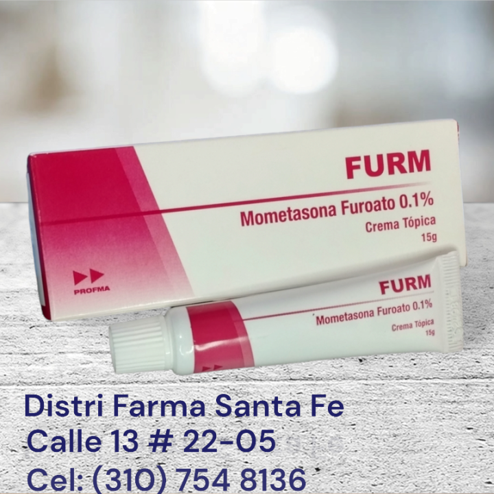 FURM CREMA TOPICA X 15G (MOMETASONA 0.1%)