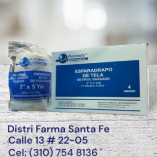 ESPARADRAPO (BLANCO) 3"X5 YARDAS