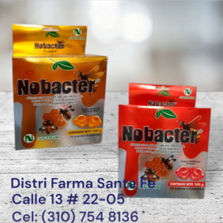 NOBACTER PASTILLAS X 24 SOBRES X 5 PASTILLAS