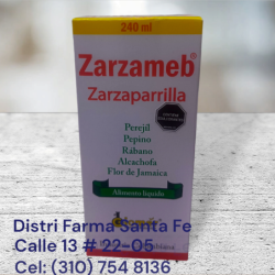 ZARZAMEB X 240ML (ZARZAPARRILLA)
