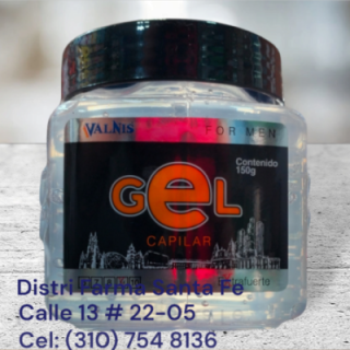 GEL CAPILAR VALNIS   POTE X 150GR (IVA)