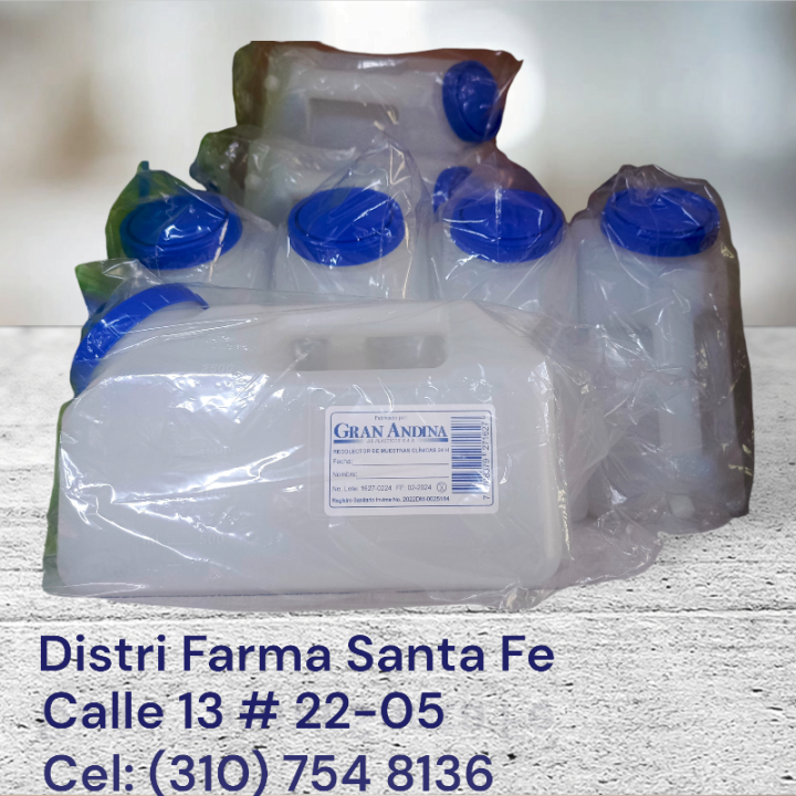 RECOLECTOR DE ORINA 24 HORAS (IVA)