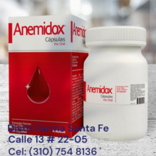ANEMIDOX 330MG X 30 CAPSULAS