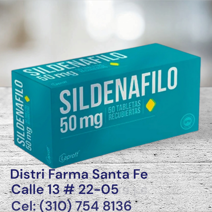 SILDENAFIL LAPROFF 50MG X 50 TABLETAS (GRANDE)
