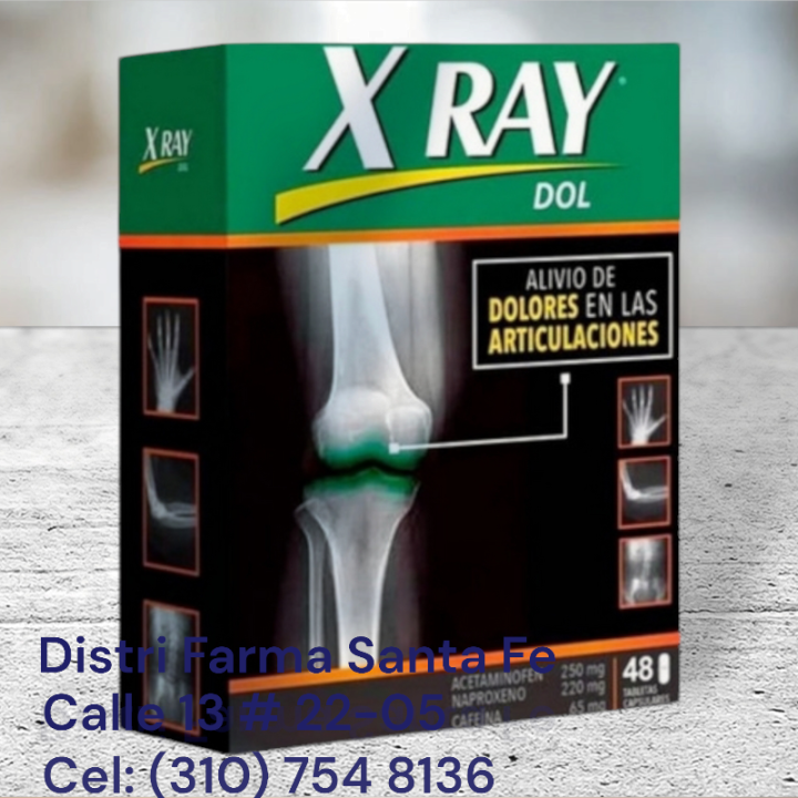 XRAY DOL X 48 TABLETAS