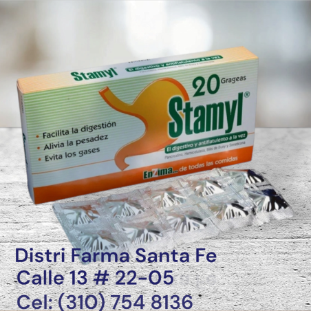 STAMYL X 20 GRAGEAS