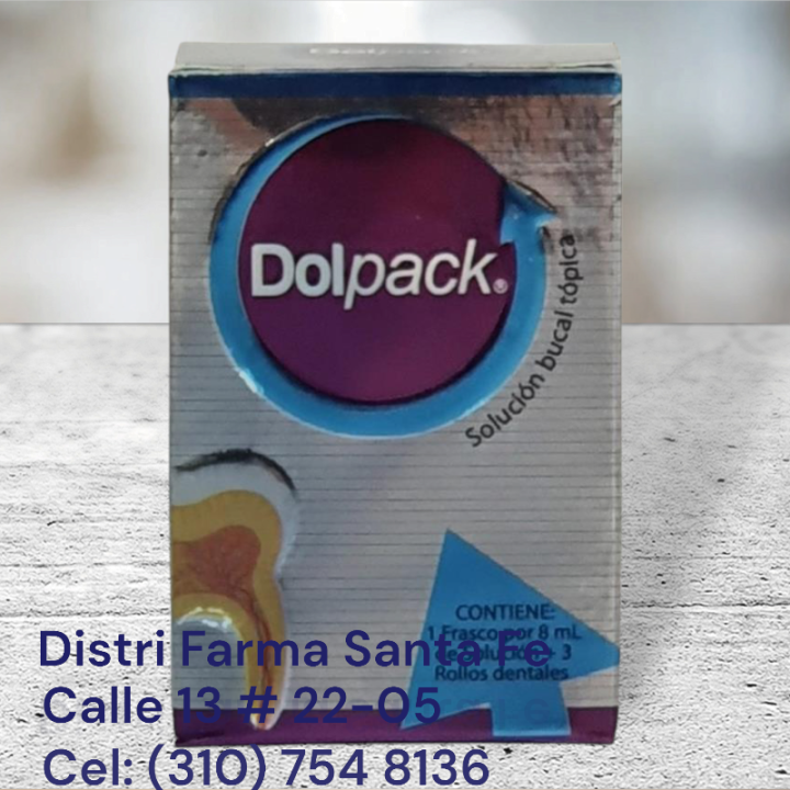 DOLPACK CALZA 8ML X 3 ROLLOS DENTALES