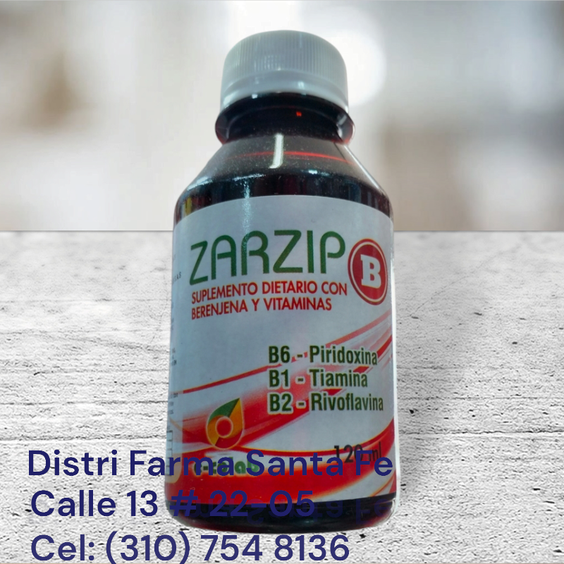 JARABE ZARZIP B X 120ML (COMPLEJO B)
