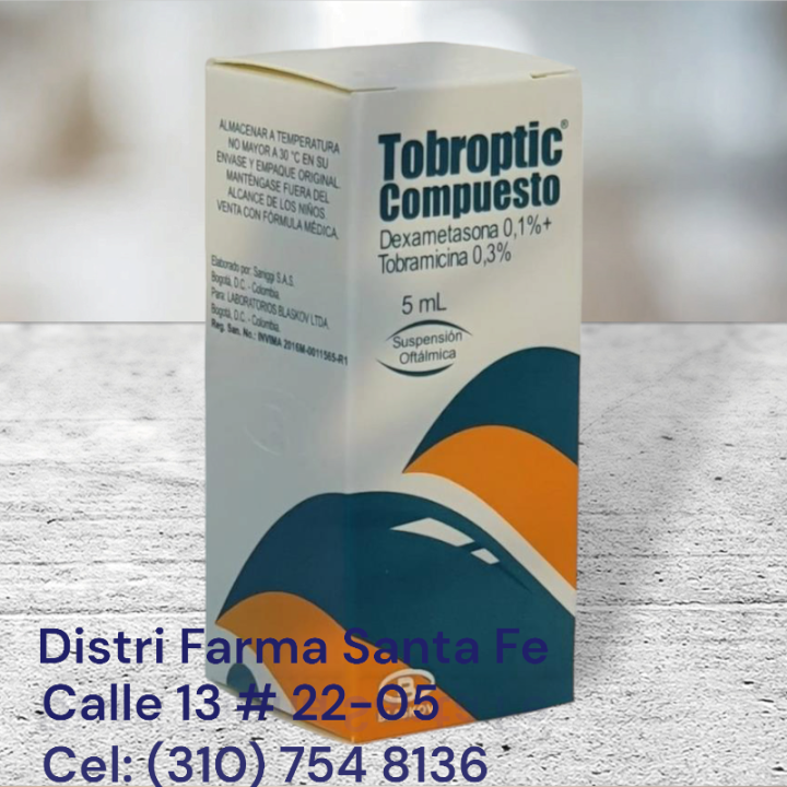 TOBROPTIC COMPUESTO DEXAMETASONA + TOBRA