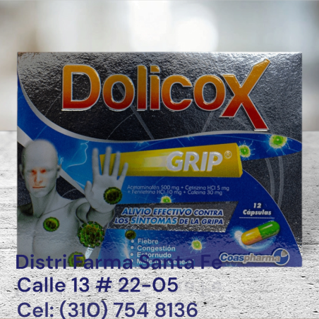 DOLICOX GRIP X 24 SOBRES (GRIPA)