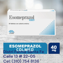 ESOMEPRAZOL COLMED 40MG X 30 TABLETAS