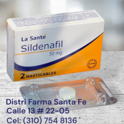 SILDENAFIL LA SANTE 50MG X 2 MASTICABLE