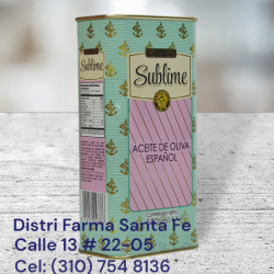 ACEITE DE OLIVA SUBLIME  X  500ML (GRANDE) (IVA)