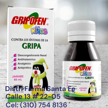 JARABE GRIPOFEN NIÑOS X 60ML