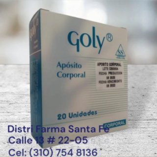 APOSITO CORPORAL GOLY X 20 UNIDADES